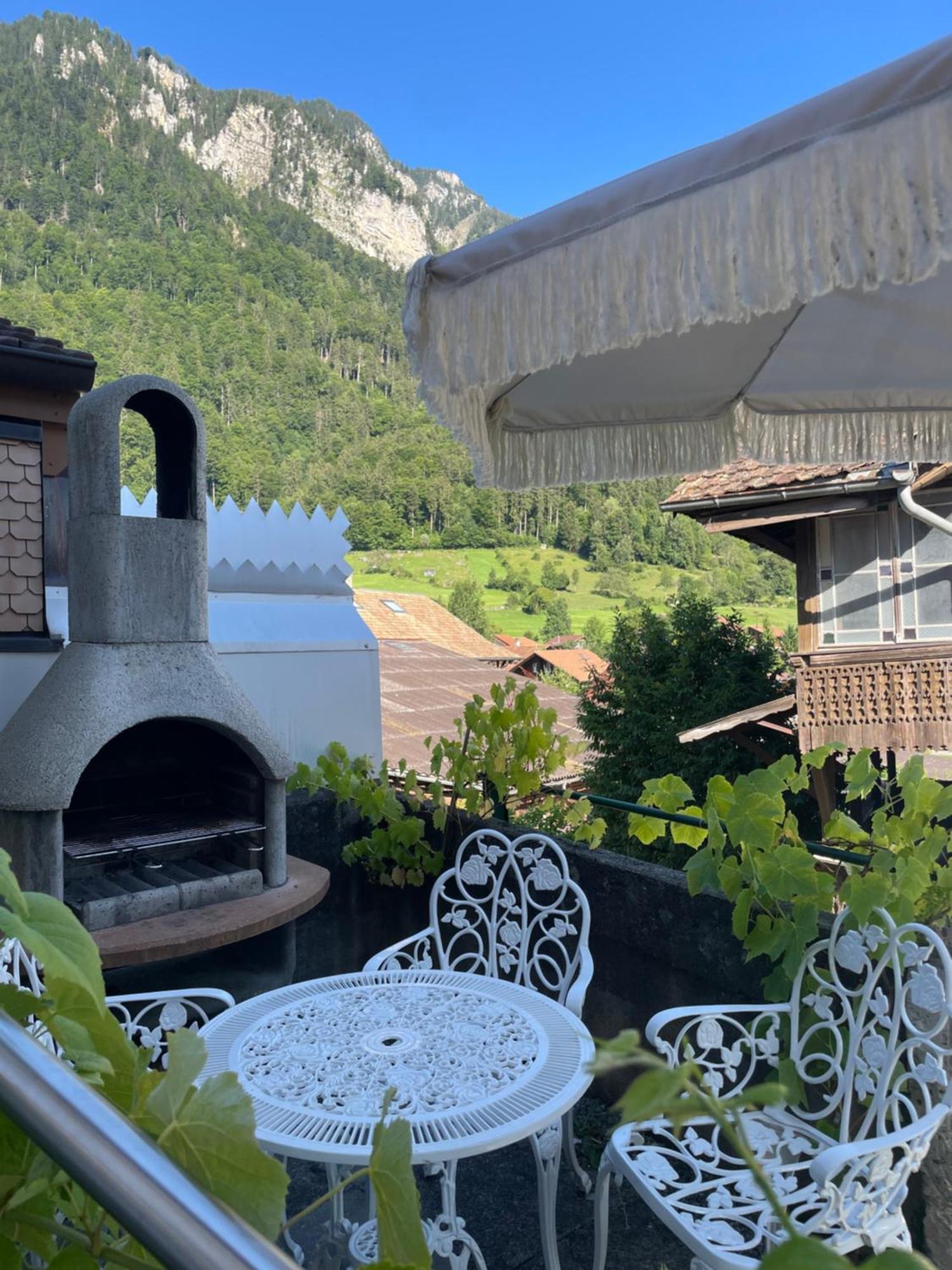 Studio In Alps By Apartments Capricorn Gsteigwiler Eksteriør bilde